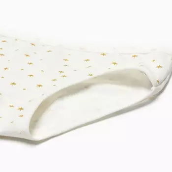 Трусы для девочки, цвет молочный, рост 110-122 см