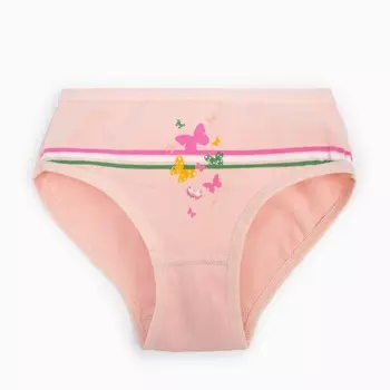 Трусы для девочки, цвет персиковый, рост 140 см