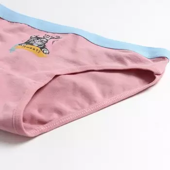 Трусы для девочки, цвет ягодный, рост 122-128 см