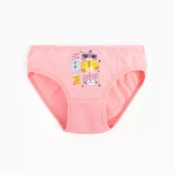 Трусы для девочки, цвет розовый, рост 128-140см