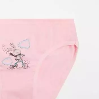 Трусы для девочки, цвет розовый, рост 140