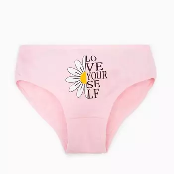 Трусы для девочки, цвет розовый, рост 140-146см