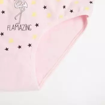 Трусы для девочки, цвет розовый, рост 98-104