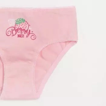 Трусы для девочки, цвет св.розовый, рост 128 см
