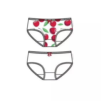 Трусы для девочки, рост 122-128 см - 2 шт.