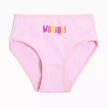 Трусы для девочки Woohoo, цвет нежно-розовый, рост 152см