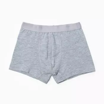 Трусы для мальчика, цвет серый, рост 122-128 см