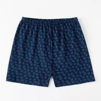 Трусы для мальчика, цвет синий/треугольники, рост 110 см (60)