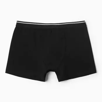 Трусы мужские боксеры, цвет черный, размер 50 (XL)
