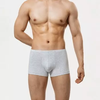 Трусы мужские боксеры, цвет серый меланж, размер 56 (3XL)