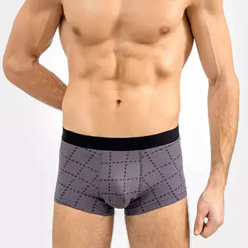 Трусы мужские боксеры, цвет серый, размер 56 (3XL)