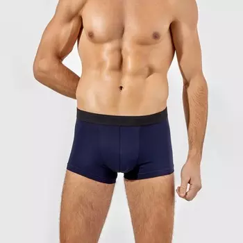 Трусы мужские боксеры, цвет тёмно-синий, размер 48 (M)