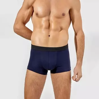 Трусы мужские боксеры, цвет тёмно-синий, размер 46 (S)