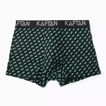 Трусы мужские боксеры KAFTAN "Деньги", цвет черный размер 50