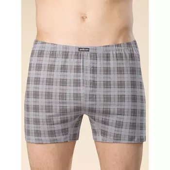 Трусы мужские, размер 52, цвет серый