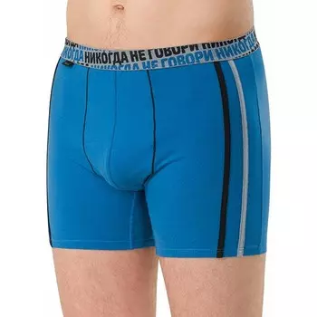 Трусы мужские, размер 52, цвет синий