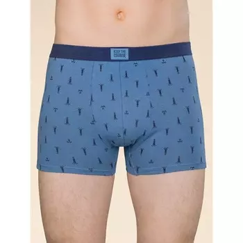 Трусы мужские, размер M, цвет джинс