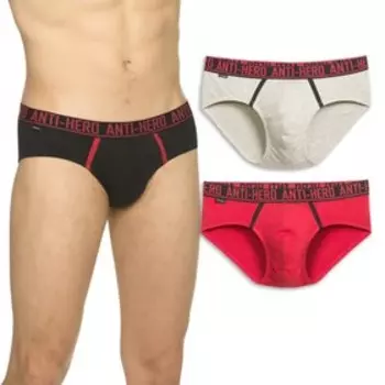 Трусы мужские, размер M, цвет красный