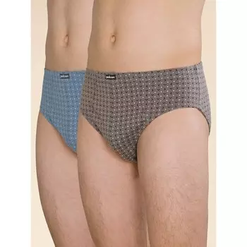 Трусы мужские, размер XL, цвет джинс, тёмно-серый, 2 шт