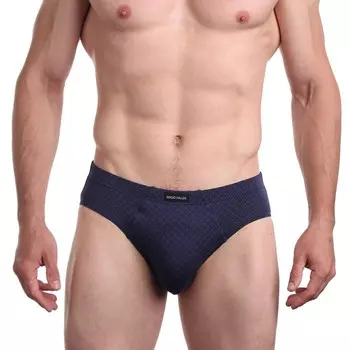 Трусы мужские слипы, цвет синий, размер 50-52 (XL)