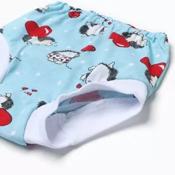 Трусы на подгузник для девочки, размер 74, микс