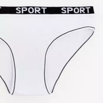 Трусы женские слипы Collorista, цвет белый, размер 42-44