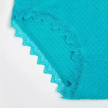 Трусы слипы женские Collorista, цвет бирюзовый, размер 46-48