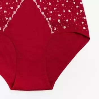 Трусы женские слипы Collorista, цвет бордовый, размер 54-56