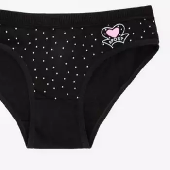 Трусы слипы женские Collorista, цвет черный, размер 46-48