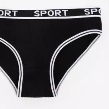 Трусы слипы женские Collorista, цвет черный, размер 46-48