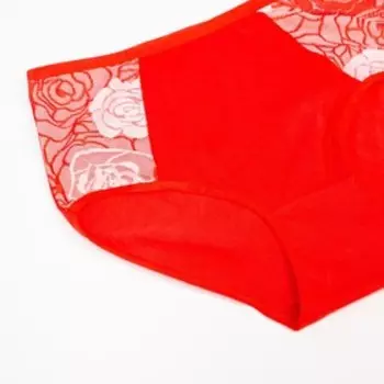 Трусы слипы женские Collorista, цвет красный, размер 48-50