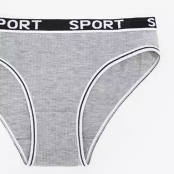 Трусы слипы женские Collorista, цвет серый, размер 44-46