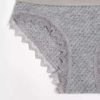 Трусы слипы женские Collorista, цвет серый, размер 44-46