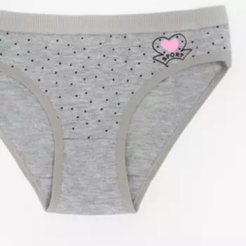 Трусы слипы женские Collorista, цвет серый, размер 46-48