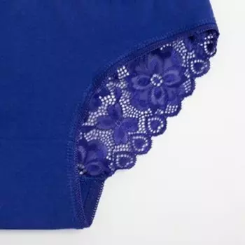 Трусы слипы женские Collorista, цвет синий, размер 44-46