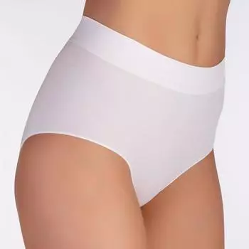 Трусы женские бесшовные слипы, цвет белый (bianco), размер 42-44 (S)