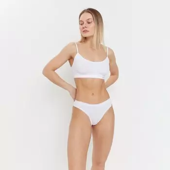 Трусы женские бразильяна, цвет белый (bianco), размер 48 (L)