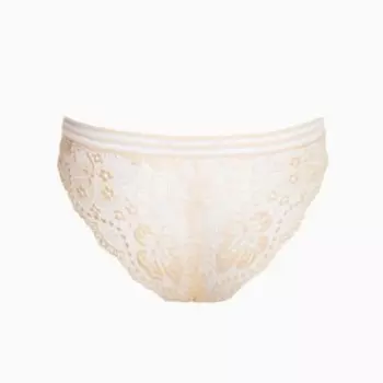 Трусы женские бразильяна, цвет бежевый, размер 44 (S)