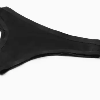 Трусы женские бразильяна, цвет чёрный, размер L