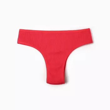 Трусы женские бразильяна, цвет ягодный, размер 50 (XL)