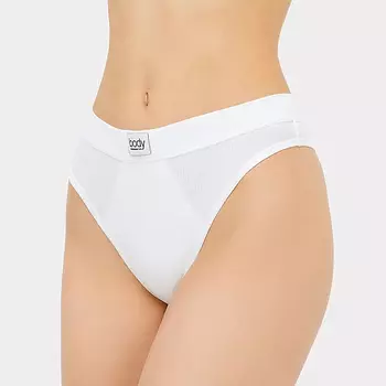Трусы женские бразилиана, цвет белый, размер 48 (L)