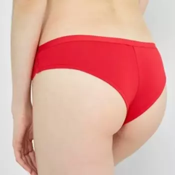 Трусы женские бразилиана, цвет красный, р-р 46