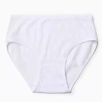 Трусы женские, цвет белый, размер 48-50