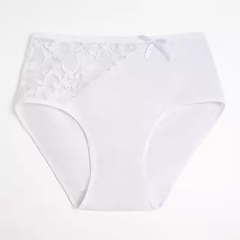Трусы женские, цвет белый, размер 58 (5XL)