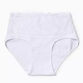 Трусы женские, цвет белый, размер 58-60