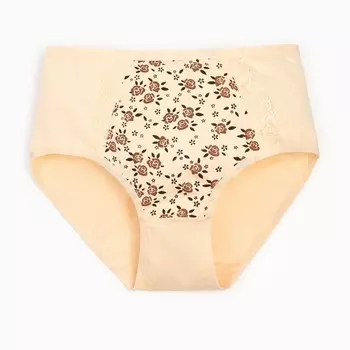 Трусы женские цвет бежевый, размер 50-52