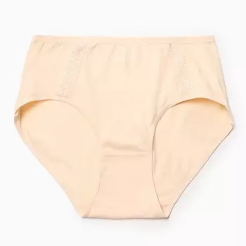 Трусы женские, цвет бежевый, размер 58-60