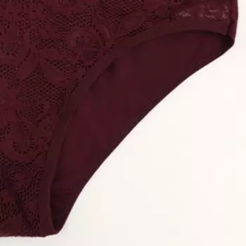 Трусы женские цвет бордовый, размер 44-46