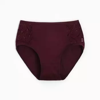 Трусы женские цвет бордовый, размер 50-52