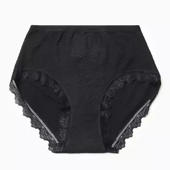 Трусы женские, цвет чёрный, размер 56-58